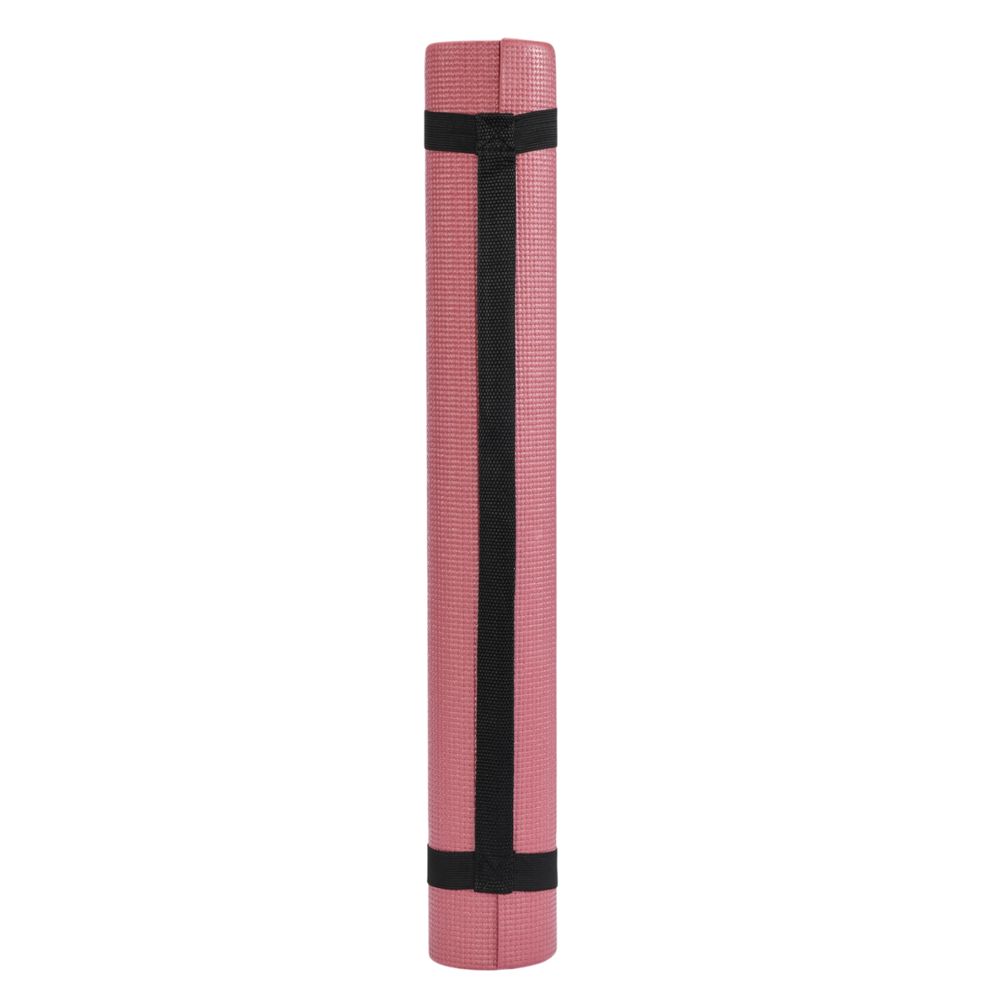Коврик для фитнеса и йоги YM01-PVCYO-DPink 173 х 61 х 0,3 см
