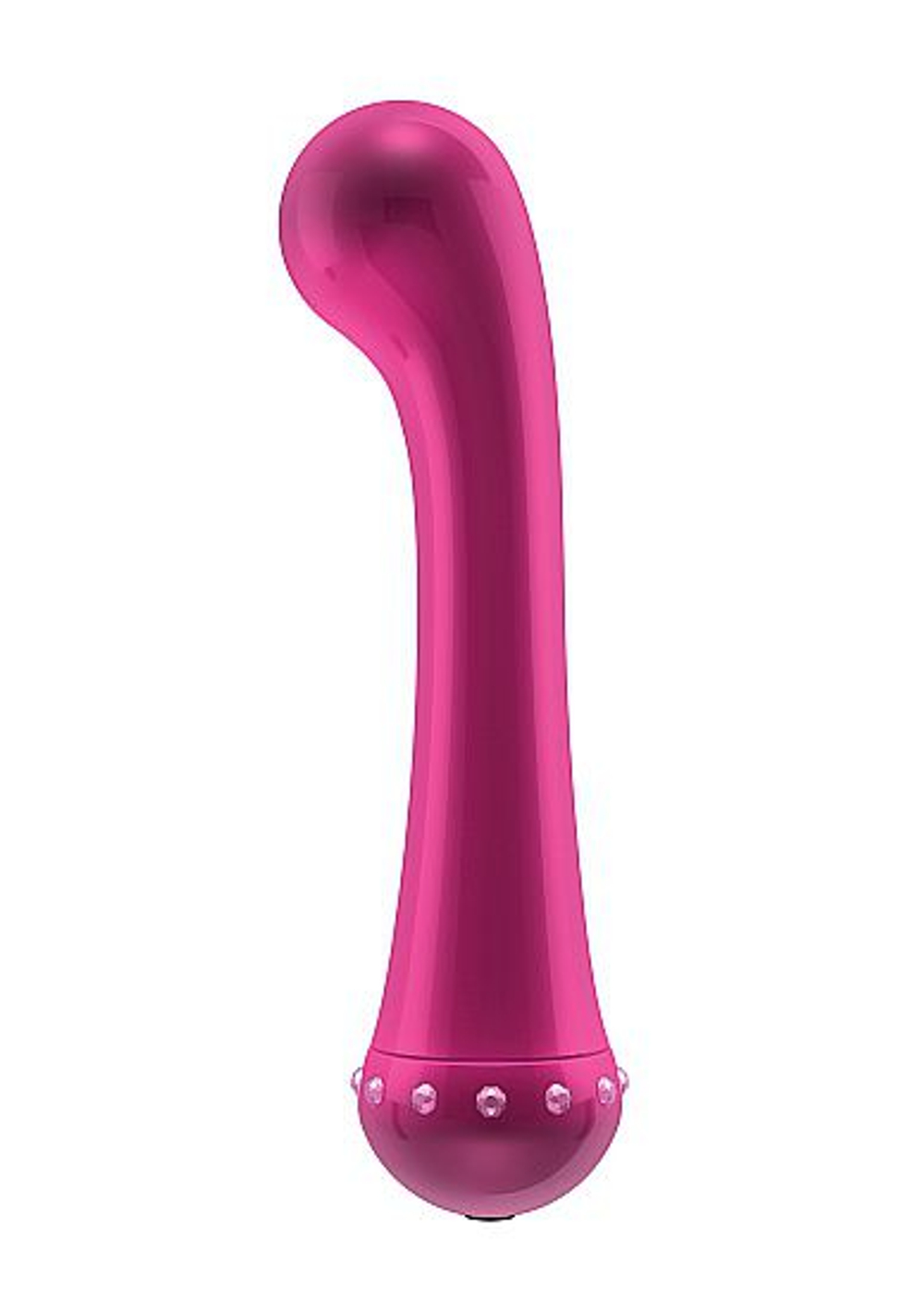 Вибратор для стимуляции точки G The Zircon Pink - 16,7 см. (Цвет: розовый)
