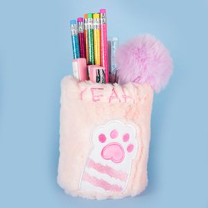 Подставка д/канц. Furry Paw Pink