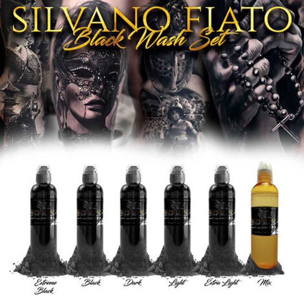 Silvano fiato black wash