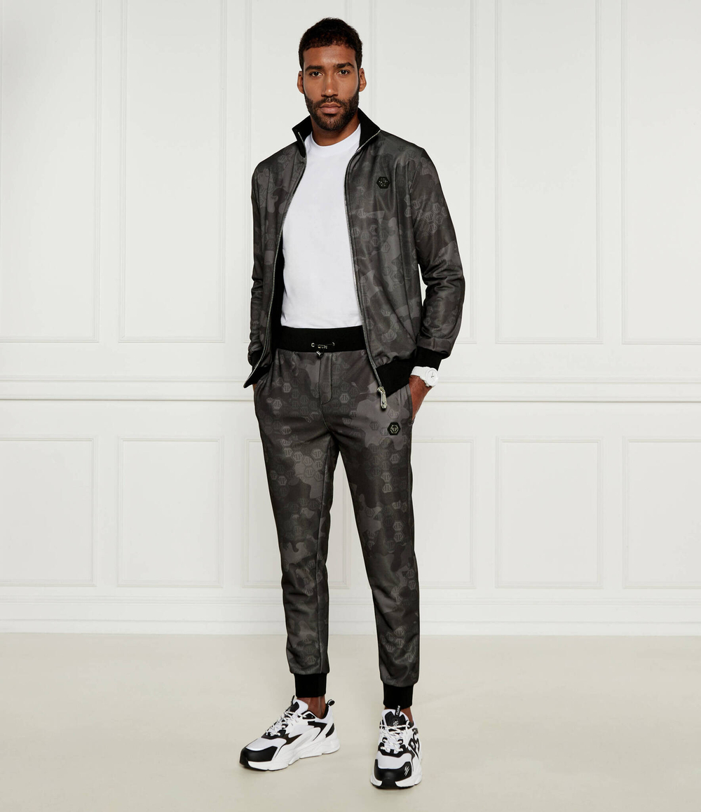 Спортивный костюм Philipp Plein - графитовый (MJJ0796 PTE003N)