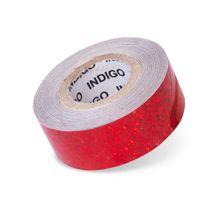 Обмотка для гимнастического обруча INDIGO Crystal IN139-RD, 20мм*14м, красный