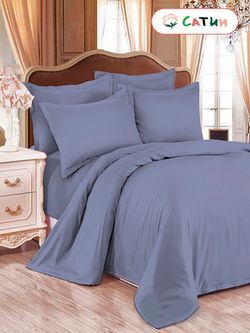 Простынь сатин Milky Garden "Виолет" 240x215 см