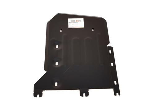 Защита КПП и РК (сталь 2 мм) для BMW X5 G05 2018- (V - 3.0d), BMW X7 G07 2018- (V - 3.0TDI) Alfeco.ALF3428st