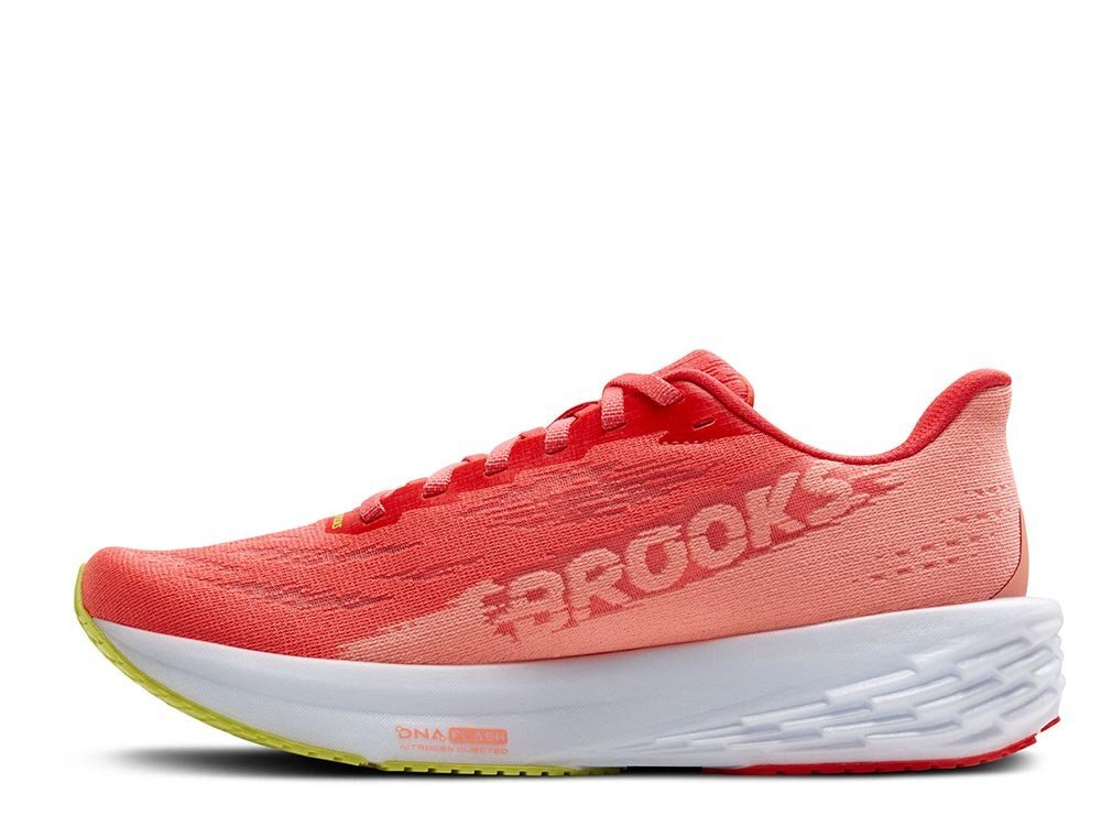 Кроссовки для бега женские Brooks Launch 11 Кораллово-оранжевые