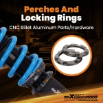 MaXpeedingrods T6 Coilovers Shocks Springs Kit подходит для автомобиля Audi R8 (Type 42) V10 07-15