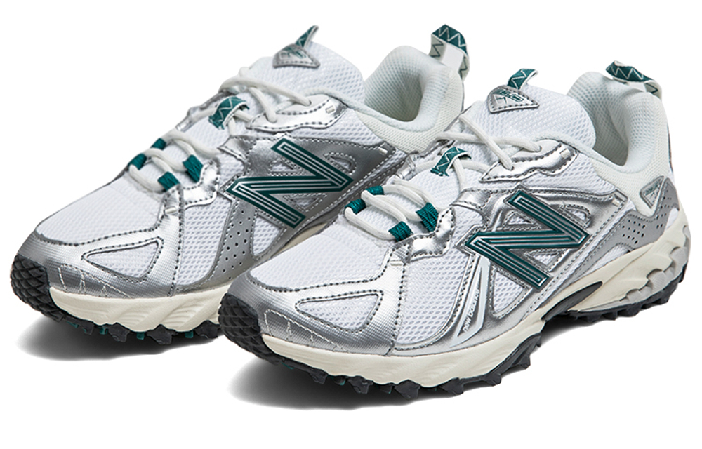 New Balance 610T "urbancore" Low top Outdoor Shoes Unisex Silver White Outdoor Set