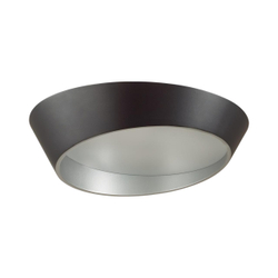 7694/60L AVRA LED SN 587 Светильник металл/акрил/белый/черный/серебристый LED 60Вт 3000-6000K D500 IP20 пульт ДУ APEX