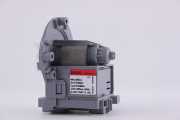 Насос для стиральной машины, Askoll M253 25W (3 винта, клеммы вперед)