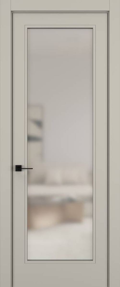Дверь 01V FREEDOM Матовый Серый шелк
