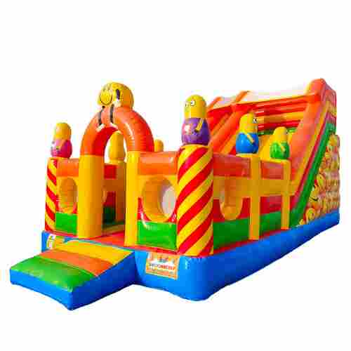 Коммерческий надувной батут «Смайлик», 8*4*4,5 м