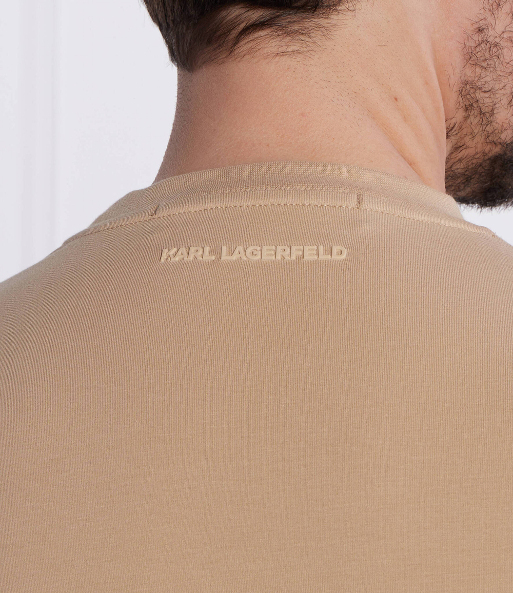 Футболка Karl Lagerfeld - бежевый(755055 534221)