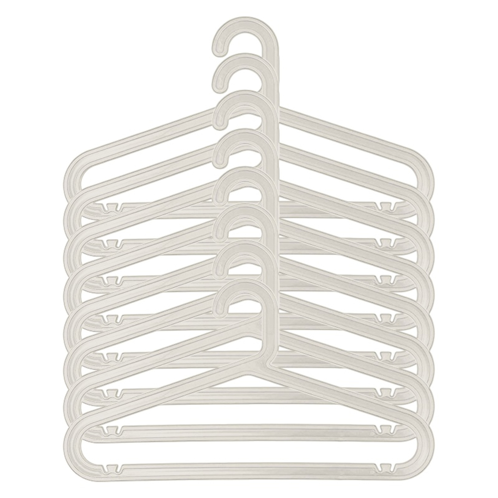 Набор вешалок (плечики) Docksta 8 шт, зеленый, полипропилен
