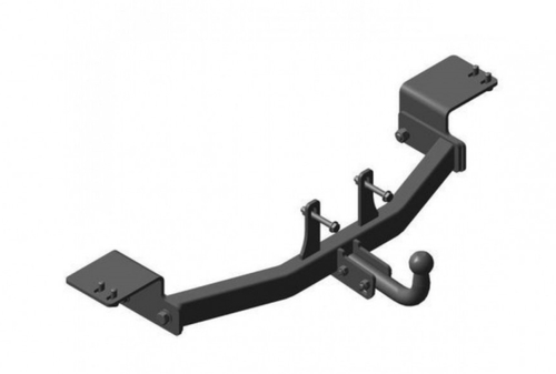 Фаркоп на TOYOTA LAND CRUISER J120 PRADO з/колесо снизу (2002) (без электрики, паспорт/сертификат в комплекте) Автос.TY 21