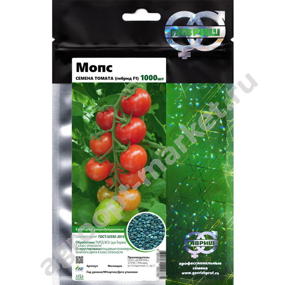 Мопс F1 семена томата индетерминантного (Гавриш) – фото 3