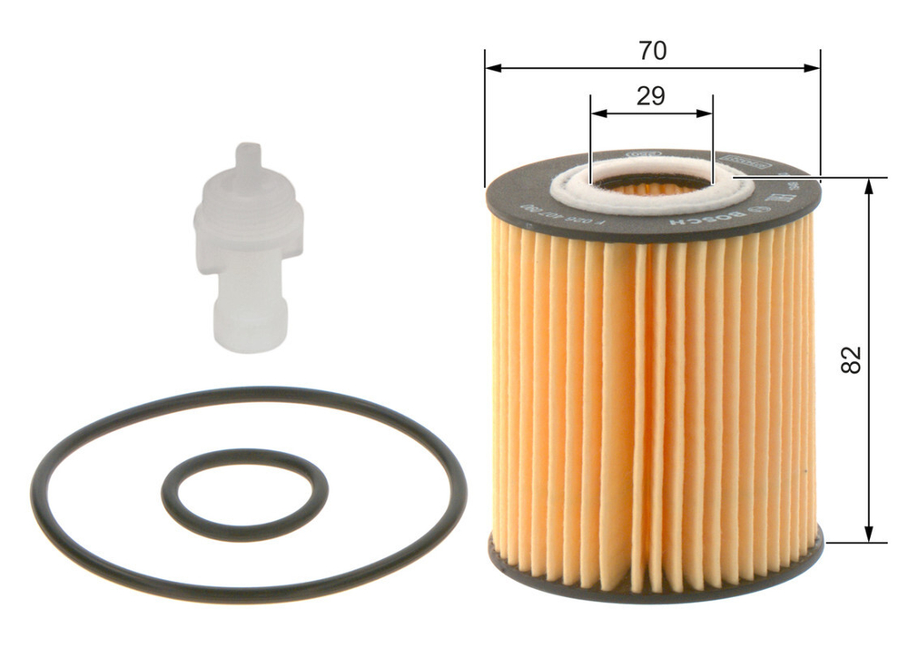 BOSCH - F026407090-BOC - Oil Filter