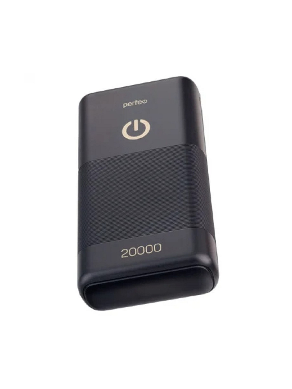 Perfeo Powerbank 20000 mah + Micro usb /In Micro usb /Out USB 1 А, 2.1A/ Black (PF_B4298)
