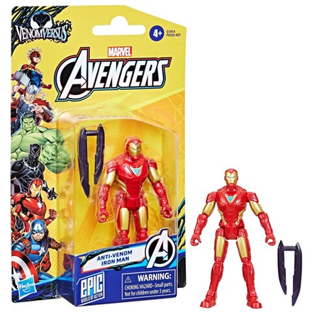 Hasbro Marvel Avengers - Фигурка Anti-Venom Железный Человек 10 см VenomVersus G1814