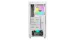 Корпус Ocypus Gamma C60 WH ARGB ATX/mATX/ITX 3xUSB Белый, Предустановленно 4x120мм ARGB Fans, Gamma-C60-WHG400XX-GL