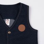 Жилет из джинскота "Графит"