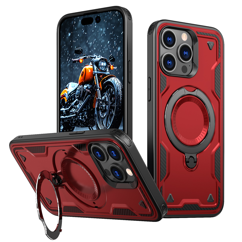 Чехол Magneto Case с кольцом для iPhone 15 Pro Max
