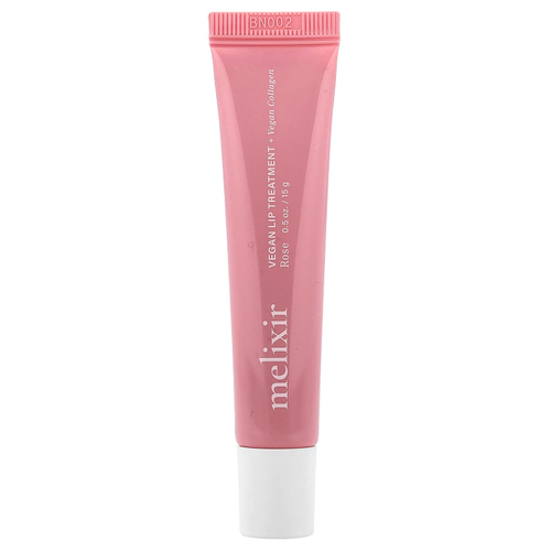 Melixir, веганское средство для губ, веганский коллаген, 2 розы, 15 г (0,5 унции)