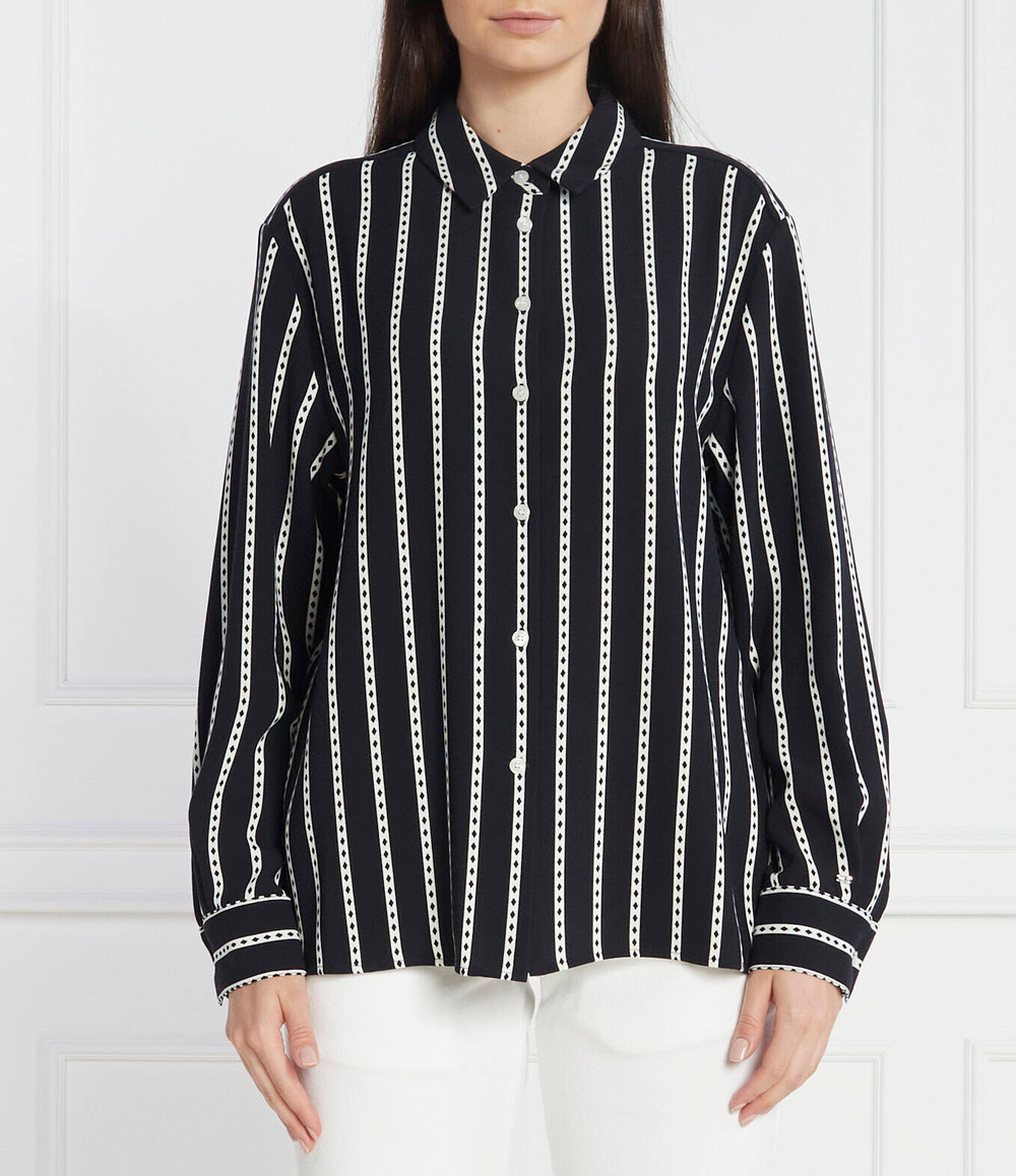 Рубашка ARGYLE Tommy Hilfiger - черный(WW0WW40248)