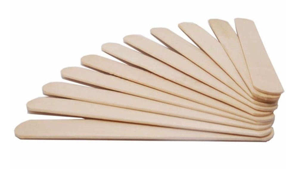 Шпатели деревянные для депиляции Safety, 140х16 мм, 100 шт