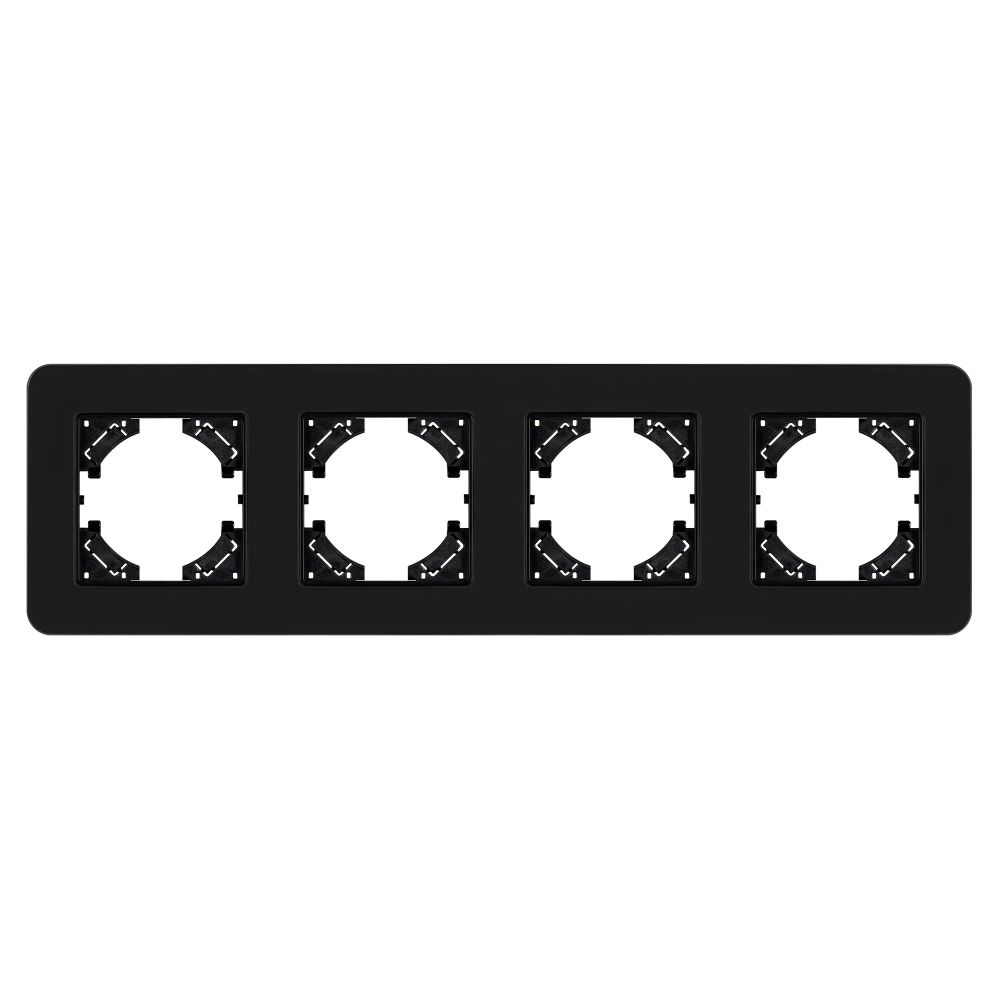 Рамка стеклянная FRM-OMALI-SFGS-4-BK (Arlight, -) 049717