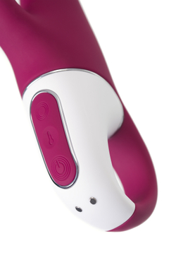 Вибратор Satisfyer Heated Affair с клиторальным стимулятором, красный