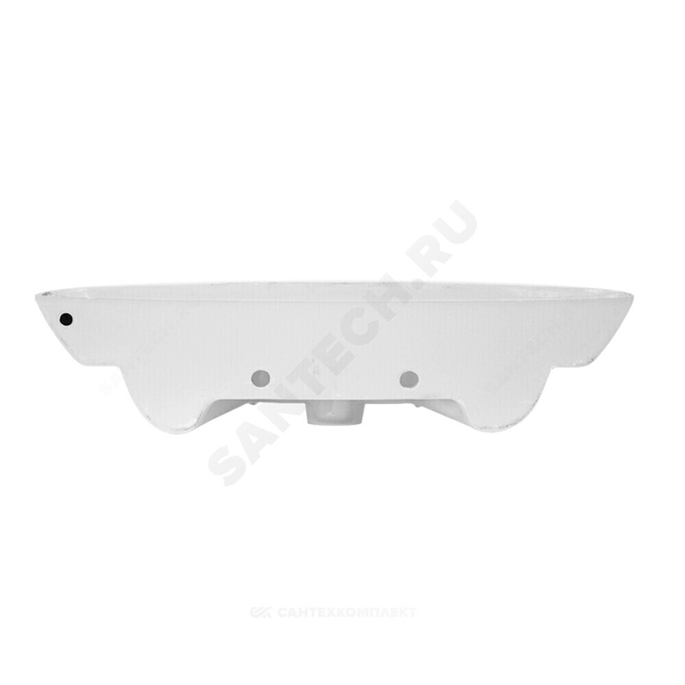 Умывальник подвесной Classic 65 1 отверстие под смеситель по центру белый Sanita Luxe WB.PD/Classic/65-C/WHT.G/S1