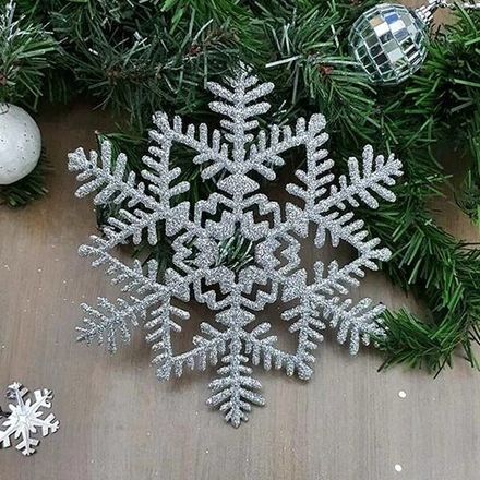 Снеговики и снежинки