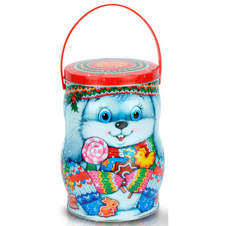 Зайка с конфетками