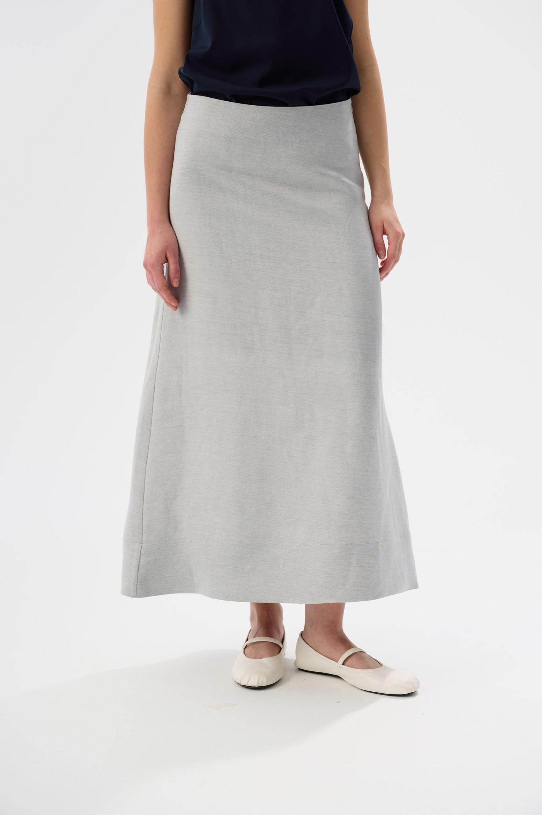 Юбка миди silver