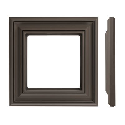 Рамка 1 пост LIREGUS RETRO K14-345-01.R/ON31 коричневая матовая