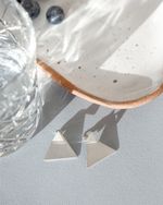 Серьги Double Triangle Jackets