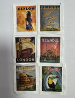 Сахар порционный пакетик 4г «Страны мира» 50 шт/4 гр/200 гр