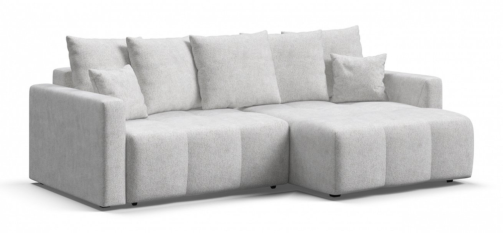 Угловой диван Босс Тренд Шенилл Клауд крем