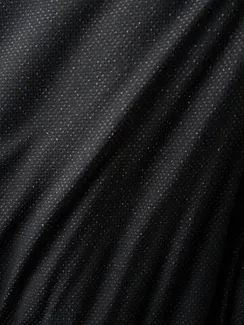 Микрофибра фактурная, жаккард, Турция, черный /золото (мерный лоскут)