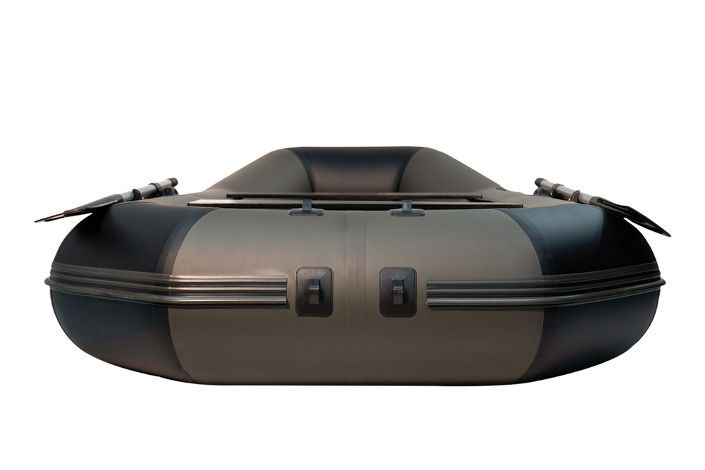 Броня-280 М хаки-черный (лодка ПВХ с усилением)