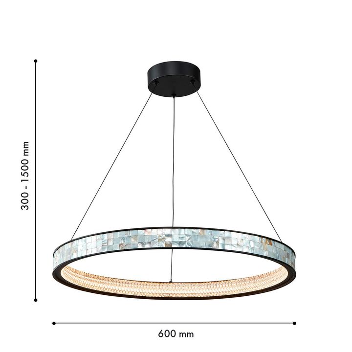 Подвесная светодиодная люстра Favourite Shelty 4704-6P