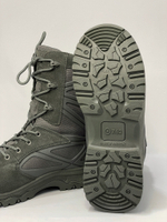 Тактические ботинки NovaTex Warrior 7.62 олива, замша и CORDURA®