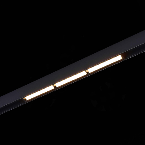ST804.436.18 Магнитный трековый светильник Черный LED 1*18W 3000K 1 000Lm Ra&gt;90 120° IP20 L330xW22xH46 48VV