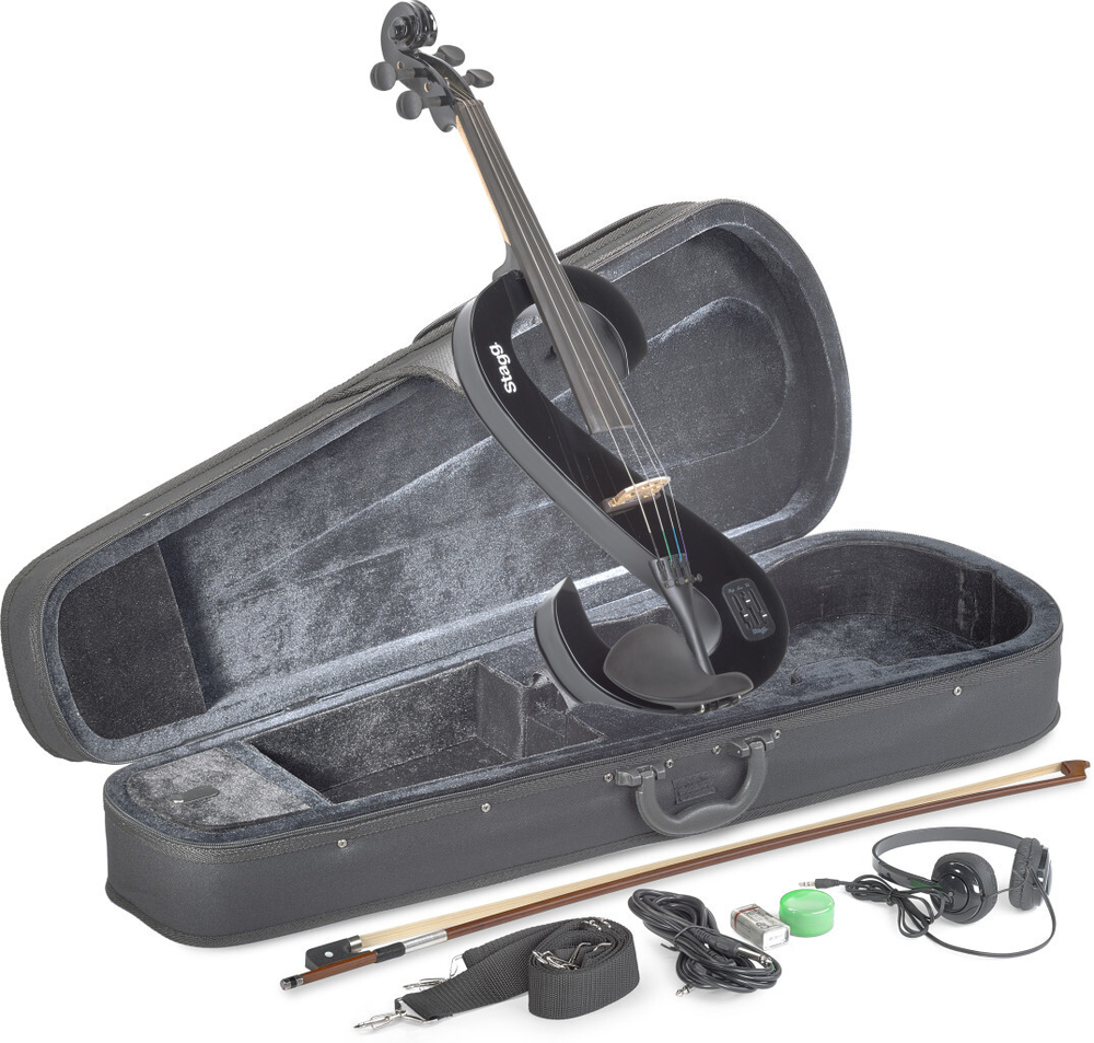 Альт STAGG EVA4/4 BK (электроакустический)