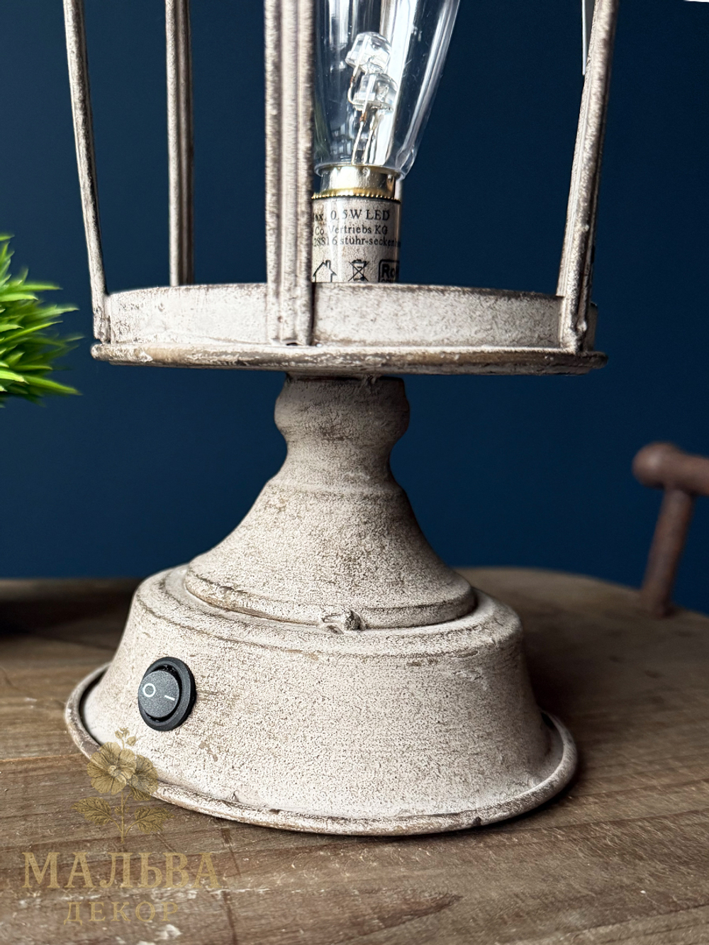 Светильник светодиодный "Фонарь" D14xH31 см