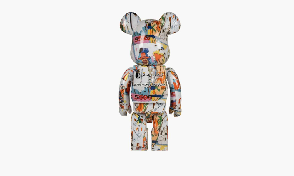 Bearbrick Andy Warhol X Jean Michel Basquiat #4 "1000%"