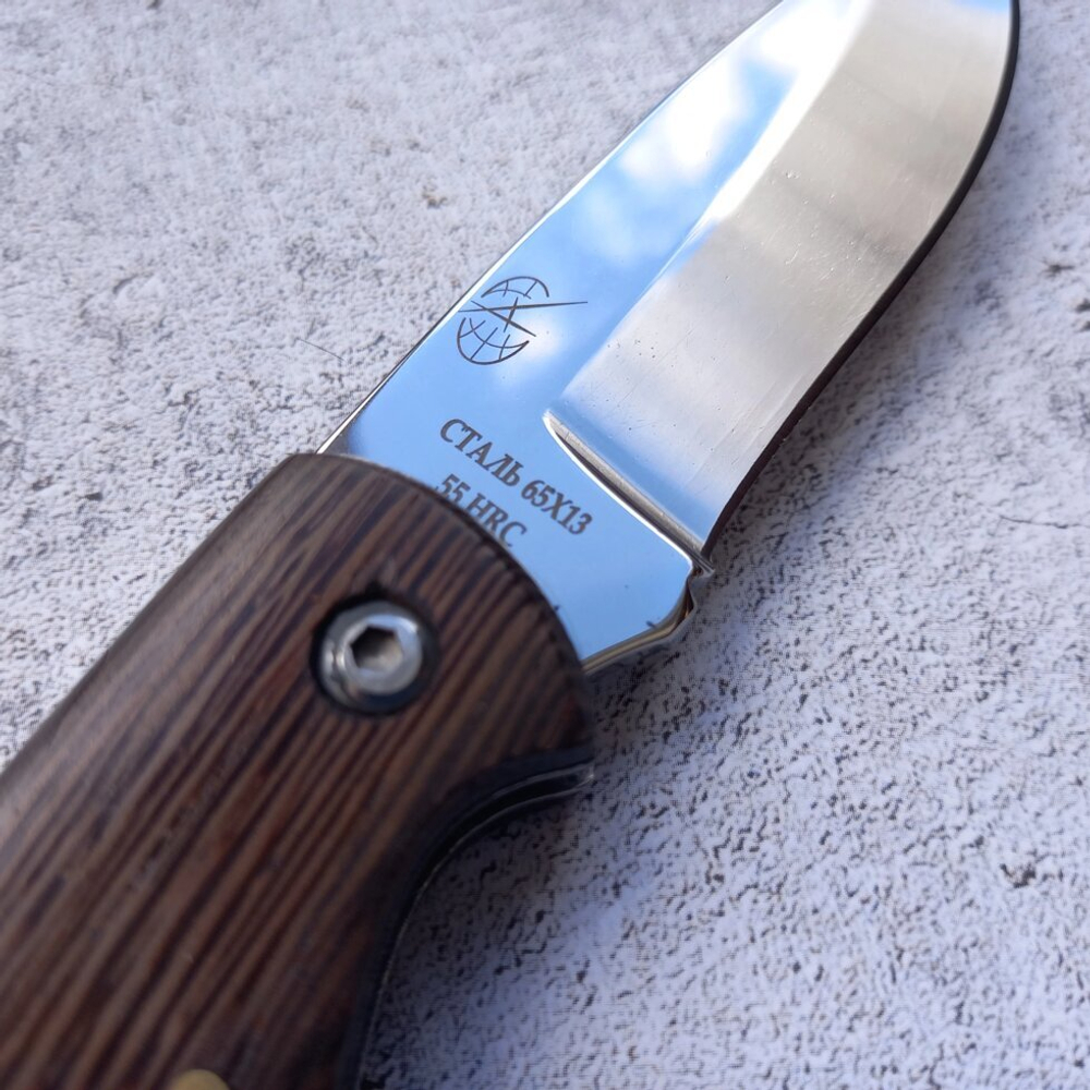 Нож складной S141 "Привал" Pirat