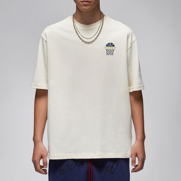 Футболка Air Jordan Ring logo biege