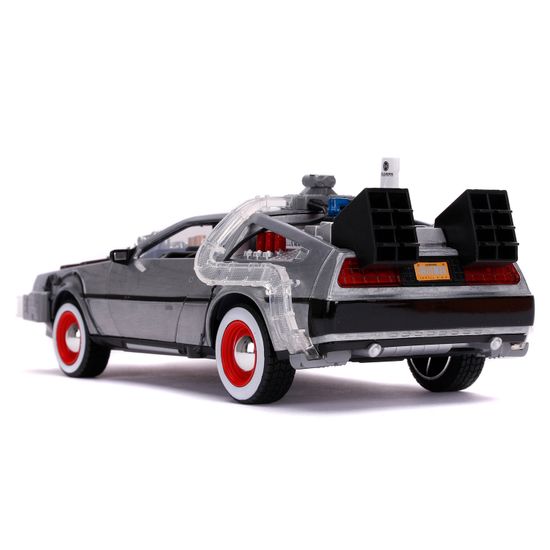 Модель Машинки Hollywood Rides 1:24 Назад в будущее Time Machine (Back To The Future 3) 32166