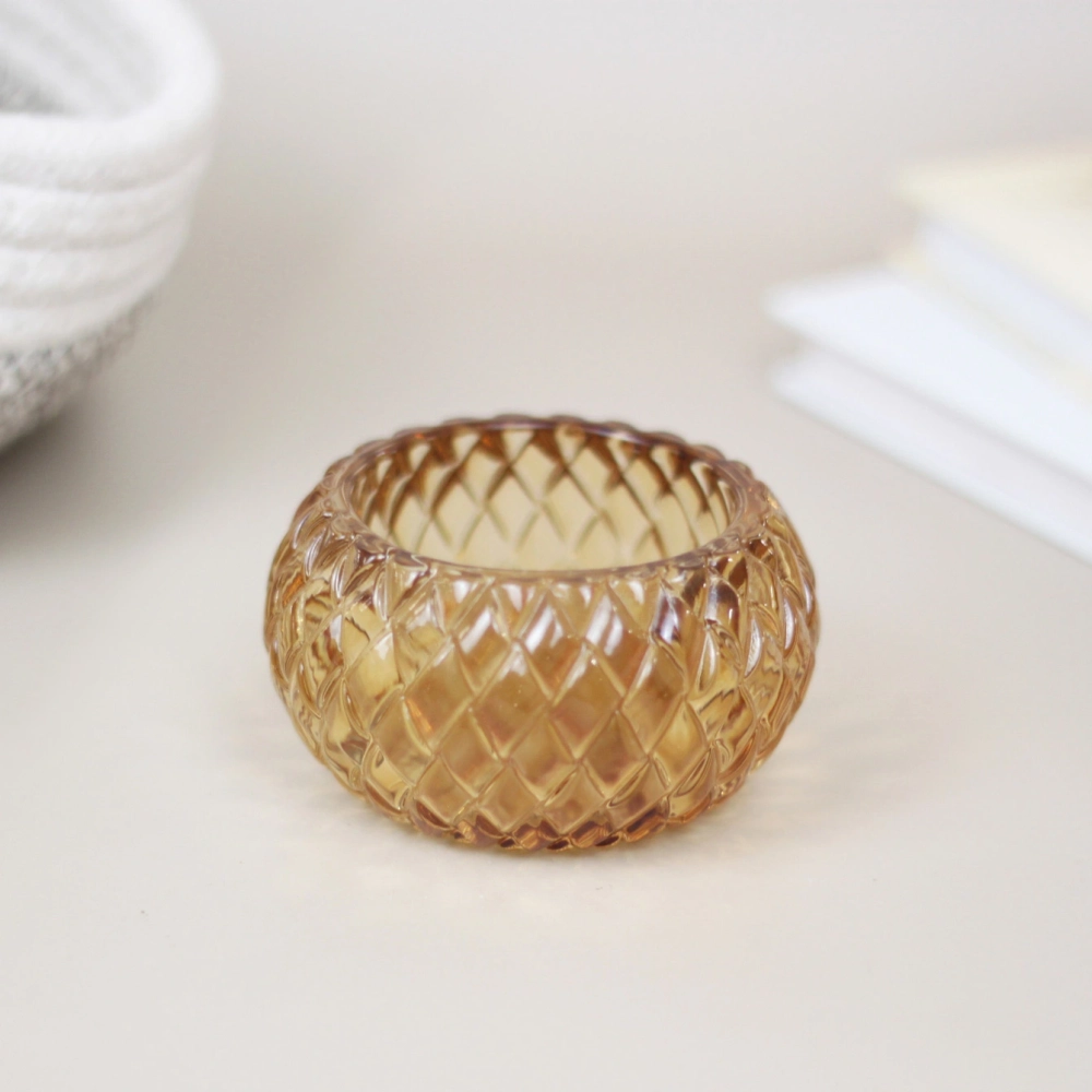 Подсвечник «Грация» 7,5*4,3 см, Янтарь